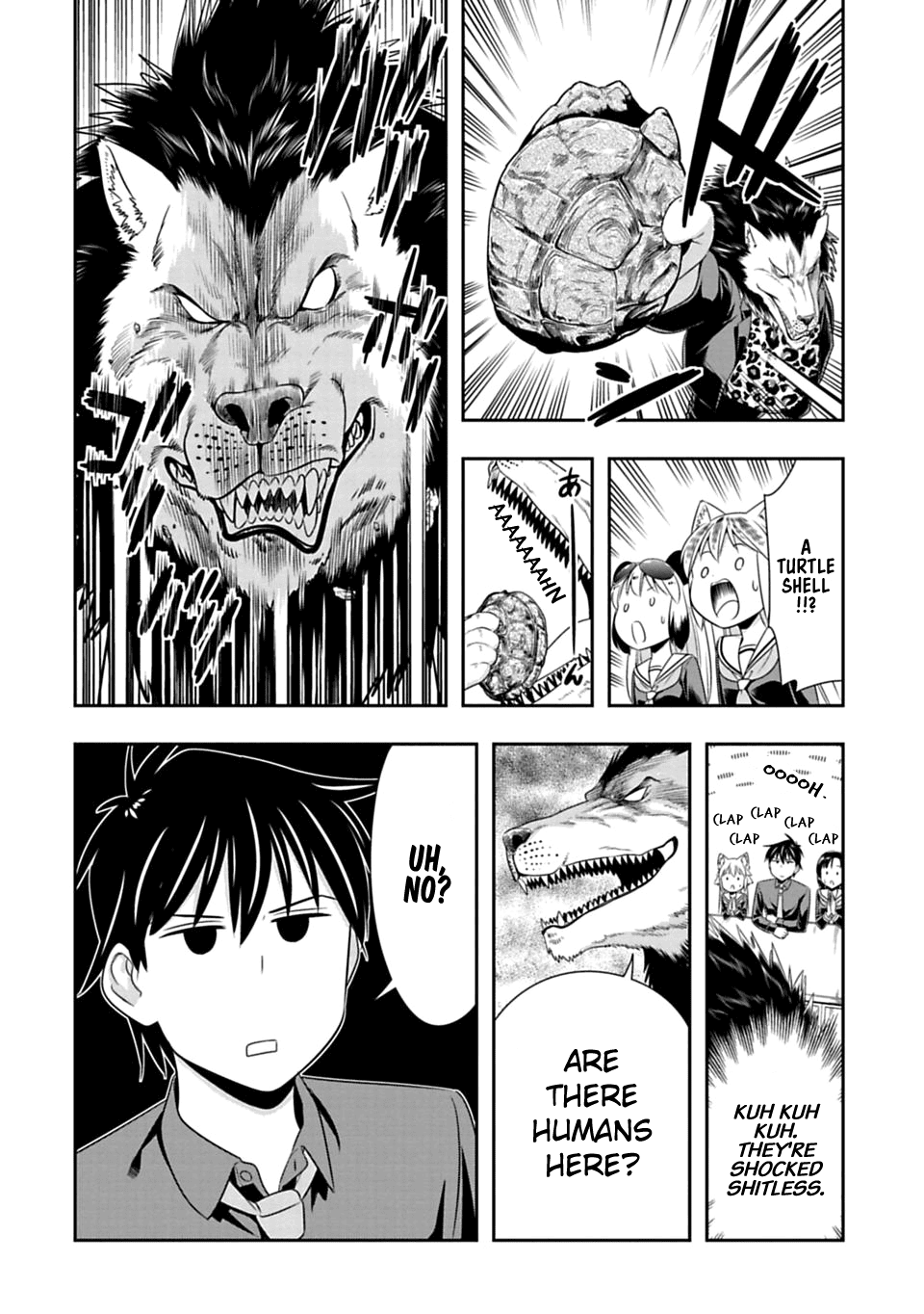 Murenase! Shiiton Gakuen Chapter 48 page 10 - Chapter 48: The strongest Assassin!