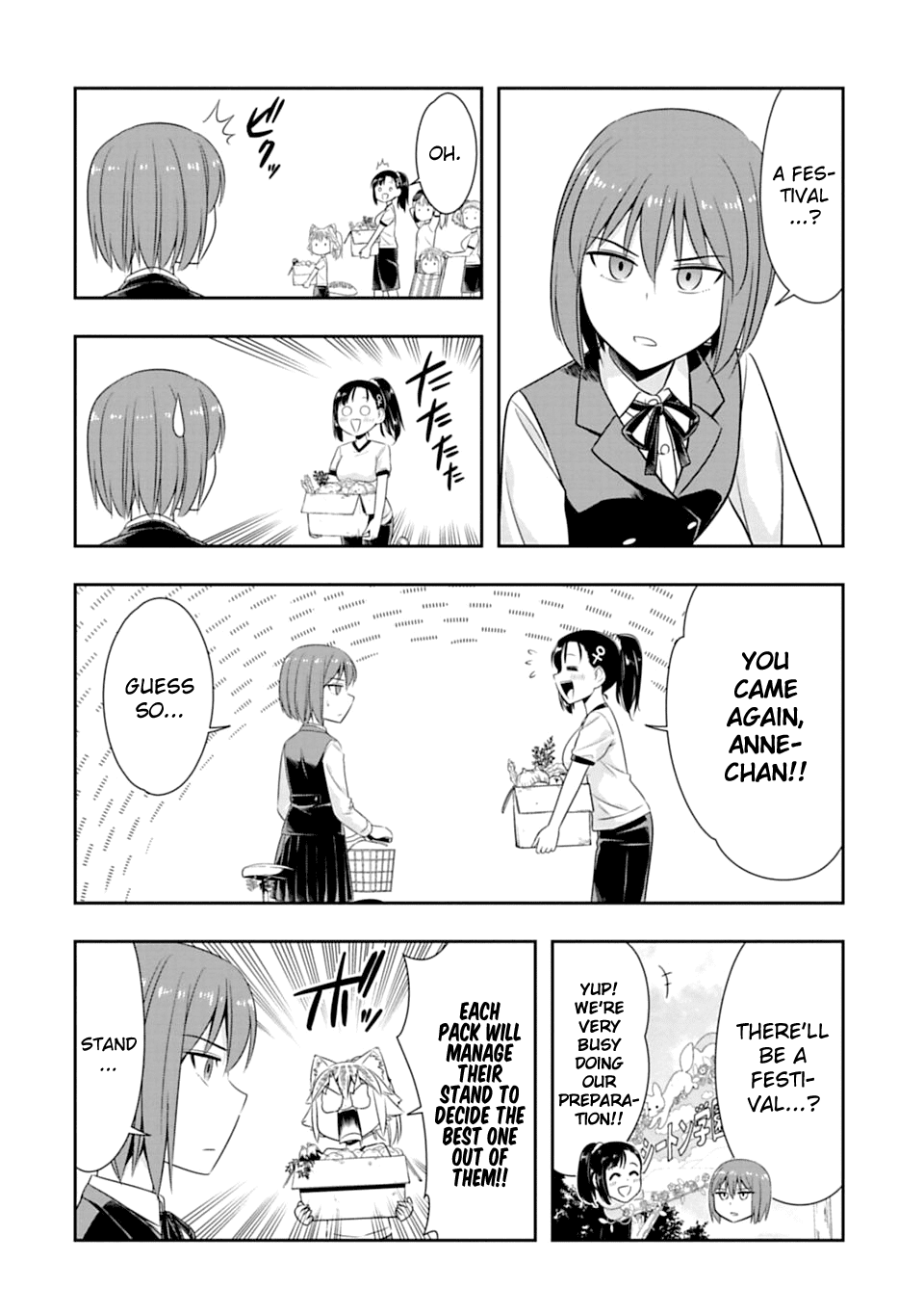 Murenase! Shiiton Gakuen Chapter 49 page 4 - Chapter 49: A method of making friends that even a Neanderthal can use.