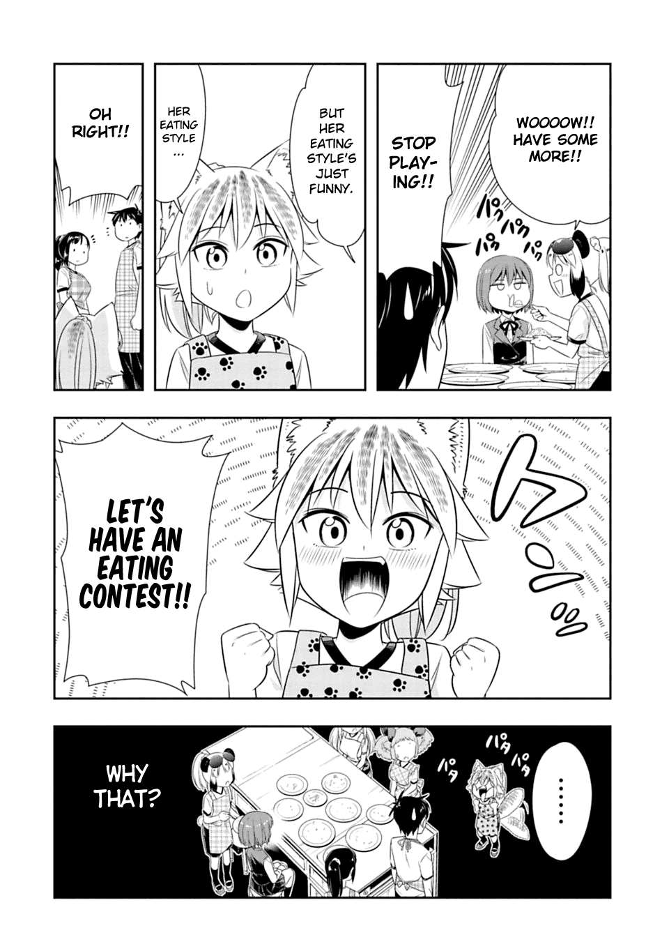 Murenase! Shiiton Gakuen Chapter 49 page 8 - Chapter 49: A method of making friends that even a Neanderthal can use.