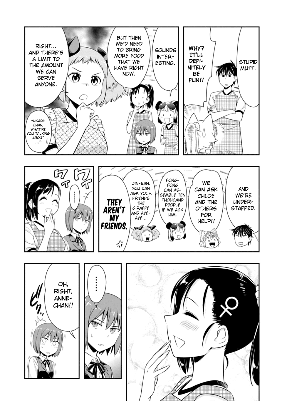 Murenase! Shiiton Gakuen Chapter 49 page 9 - Chapter 49: A method of making friends that even a Neanderthal can use.