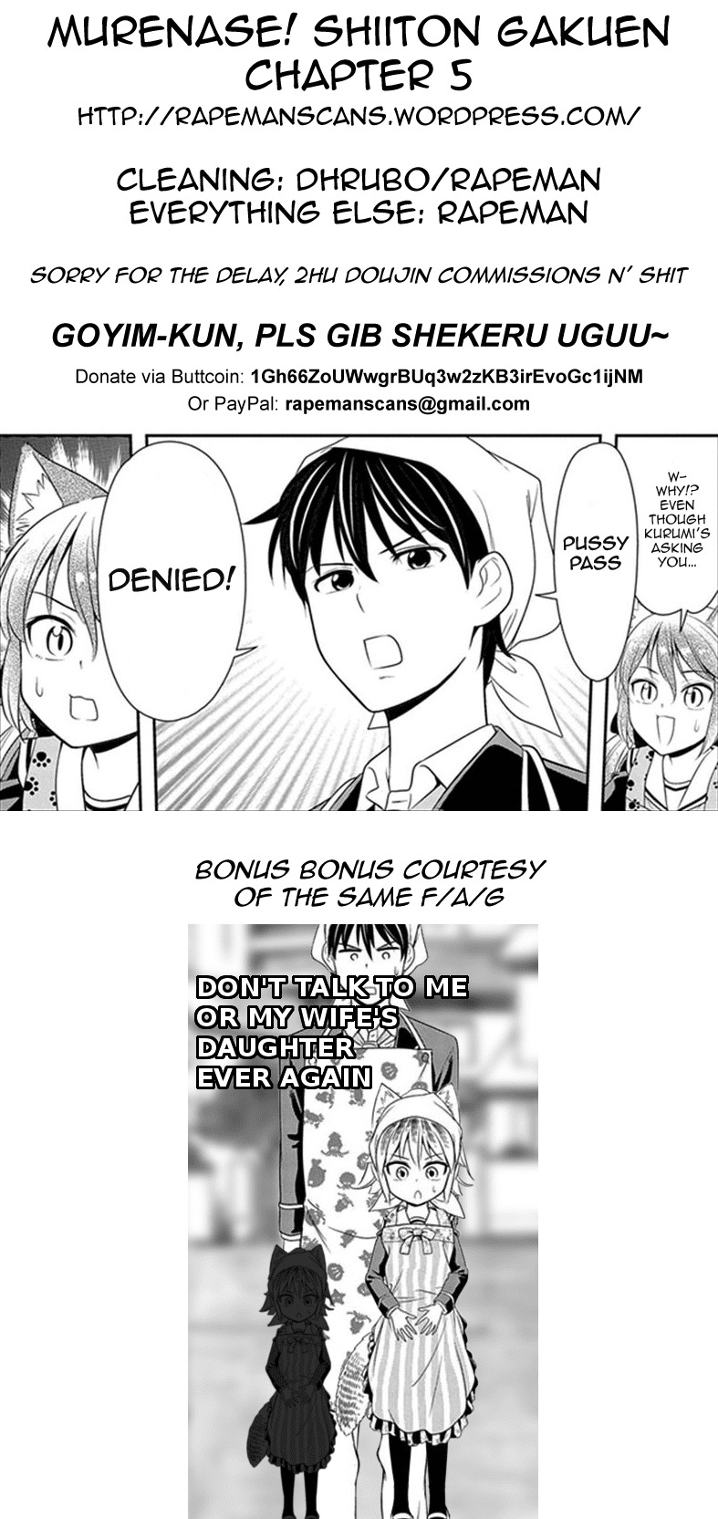 Murenase! Shiiton Gakuen Chapter 5 page 21 - Chapter 5: The Poker Face Idol, Kurumi!