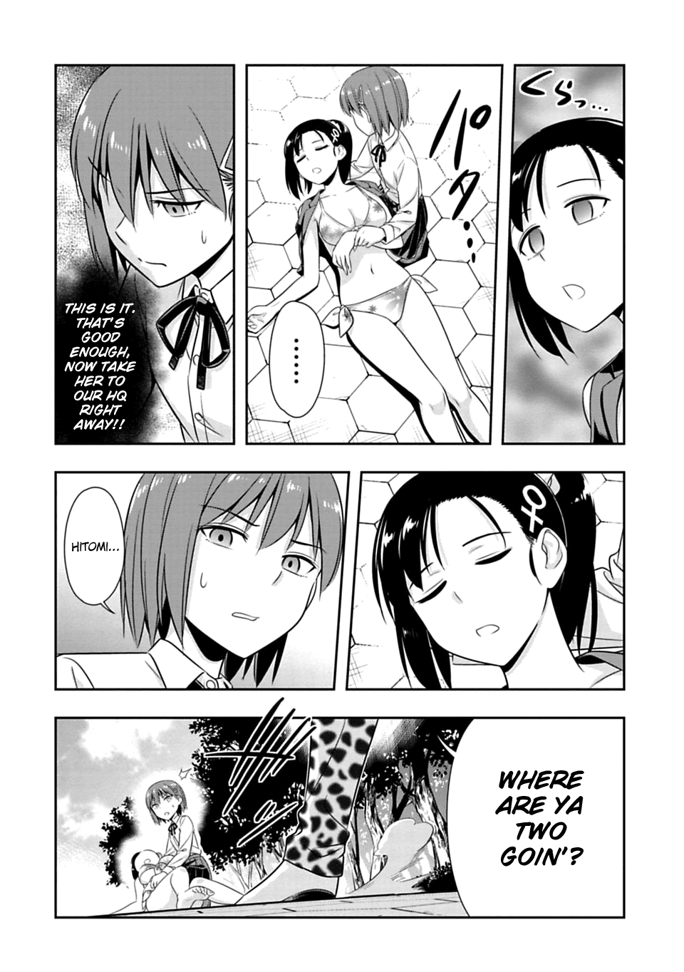 Murenase! Shiiton Gakuen Chapter 53 page 12 - Chapter 53: An approaching danger