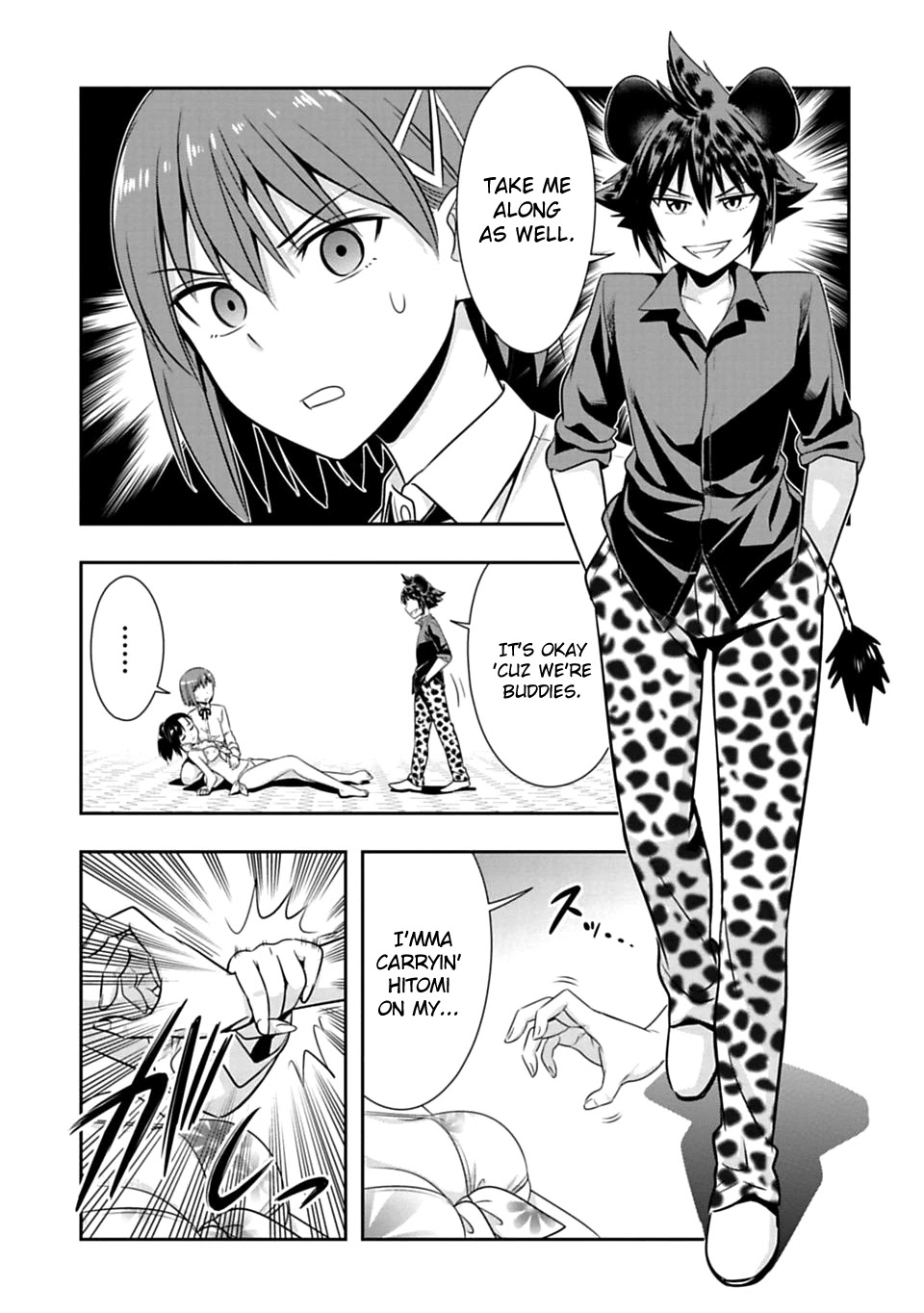 Murenase! Shiiton Gakuen Chapter 53 page 13 - Chapter 53: An approaching danger