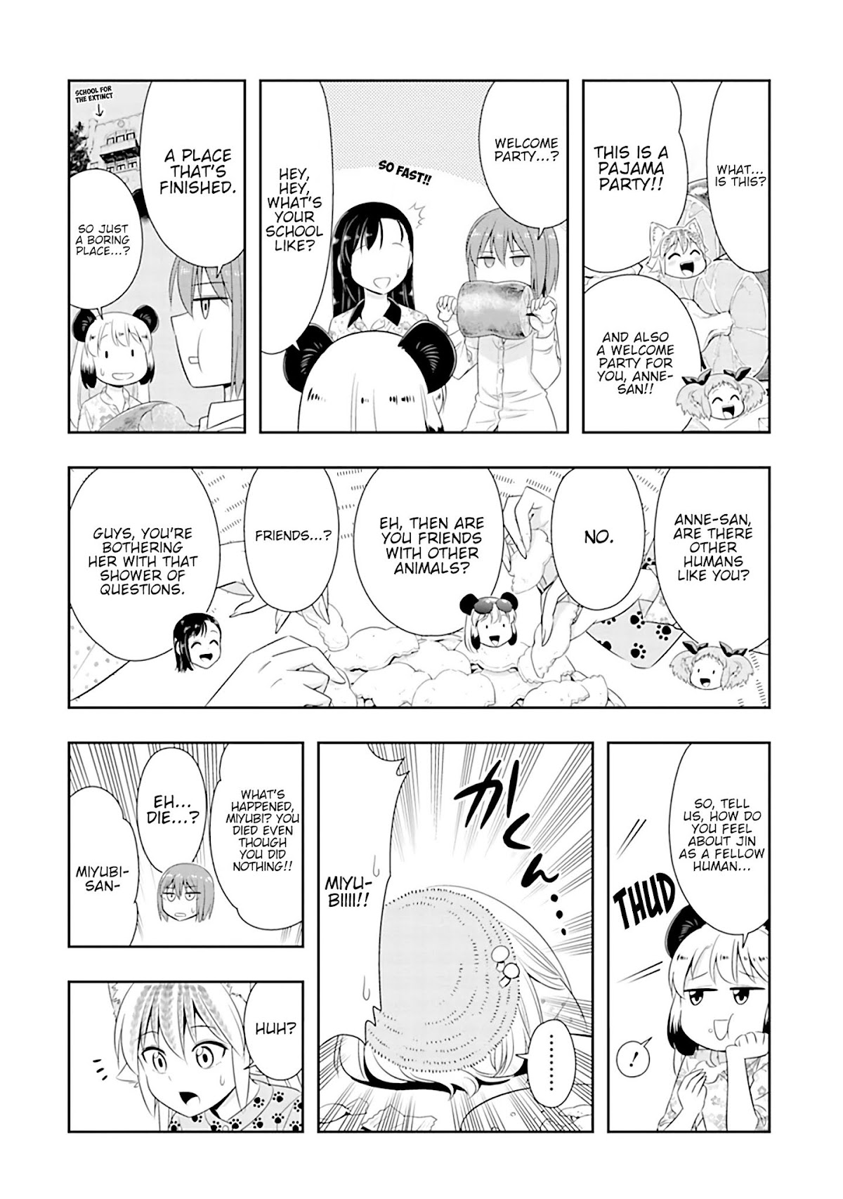 Murenase! Shiiton Gakuen Chapter 54.6 page 10 - Chapter 54.6: Animal Academy Volume 2 Extras