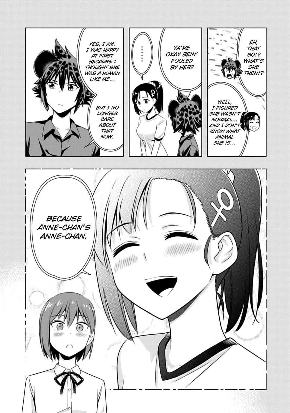 Murenase! Shiiton Gakuen Chapter 55 page 15 - Chapter 55: Even the primitive man can be moved to tears.