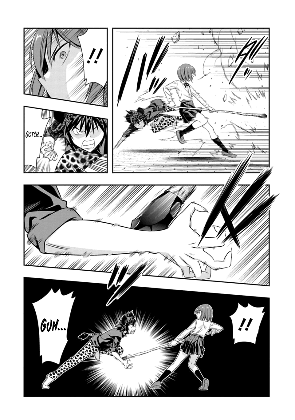 Murenase! Shiiton Gakuen Chapter 55 page 4 - Chapter 55: Even the primitive man can be moved to tears.