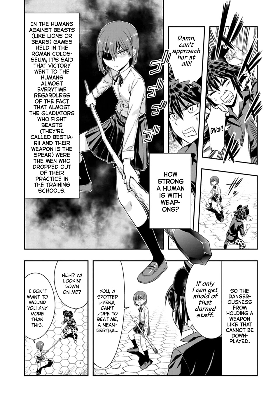 Murenase! Shiiton Gakuen Chapter 55 page 5 - Chapter 55: Even the primitive man can be moved to tears.