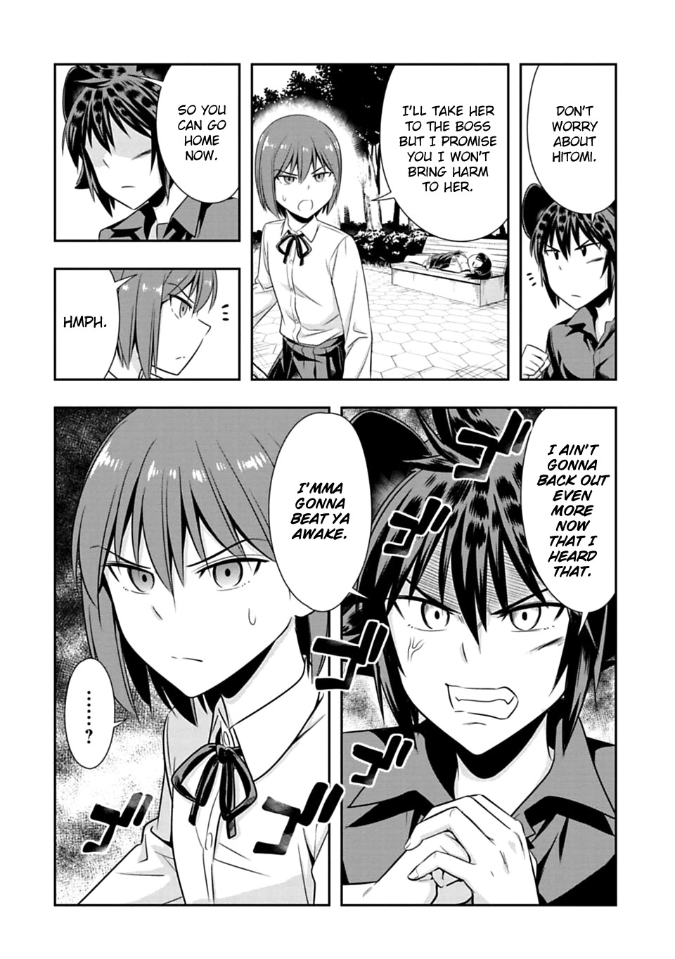 Murenase! Shiiton Gakuen Chapter 55 page 6 - Chapter 55: Even the primitive man can be moved to tears.