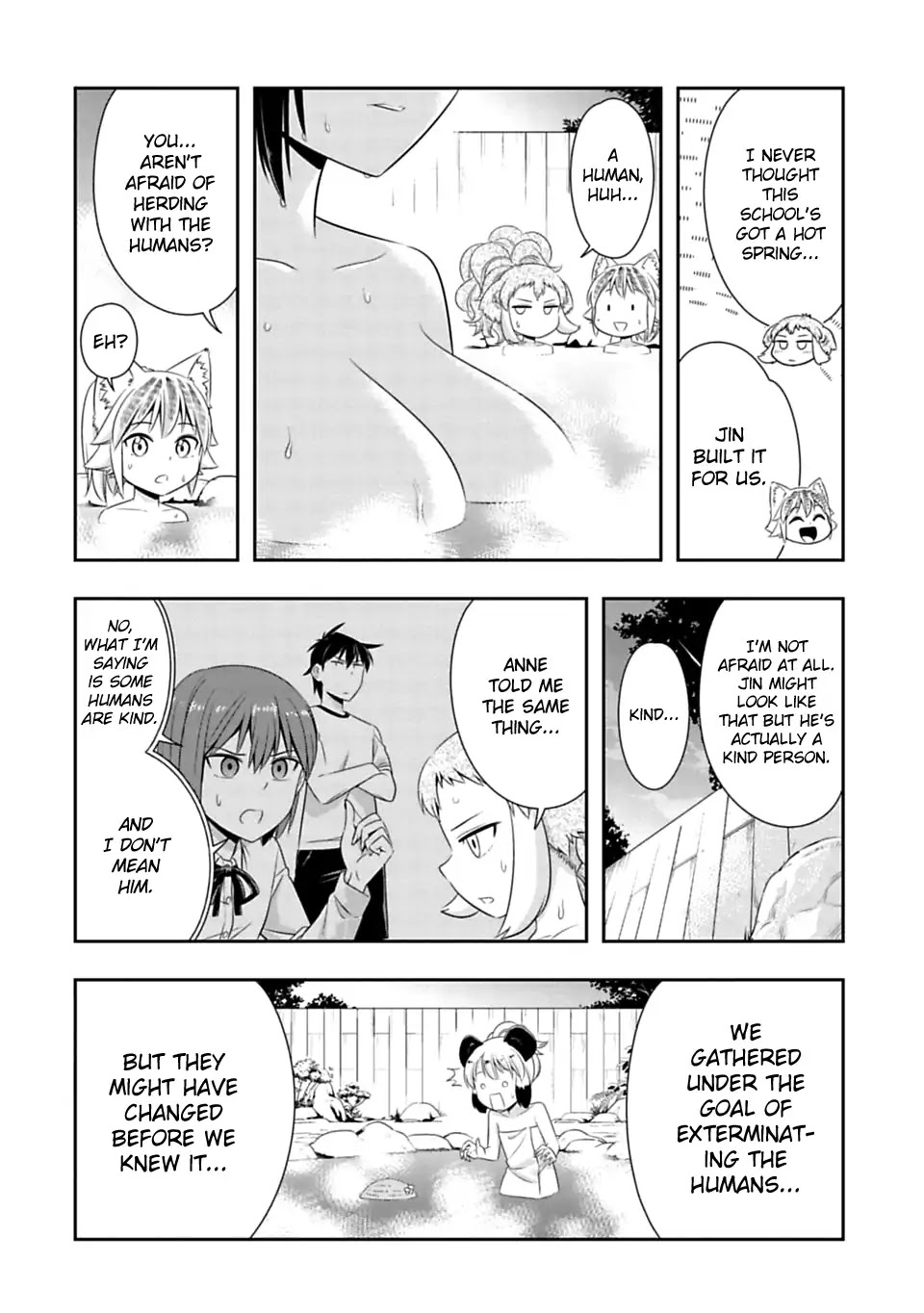 Murenase! Shiiton Gakuen Chapter 57 page 10 - Chapter 57: A Mammoth's happy end
