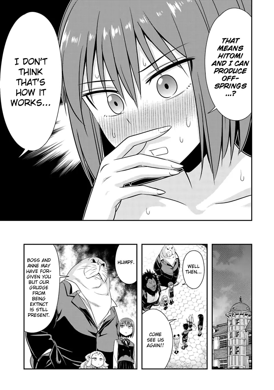 Murenase! Shiiton Gakuen Chapter 57 page 17 - Chapter 57: A Mammoth's happy end