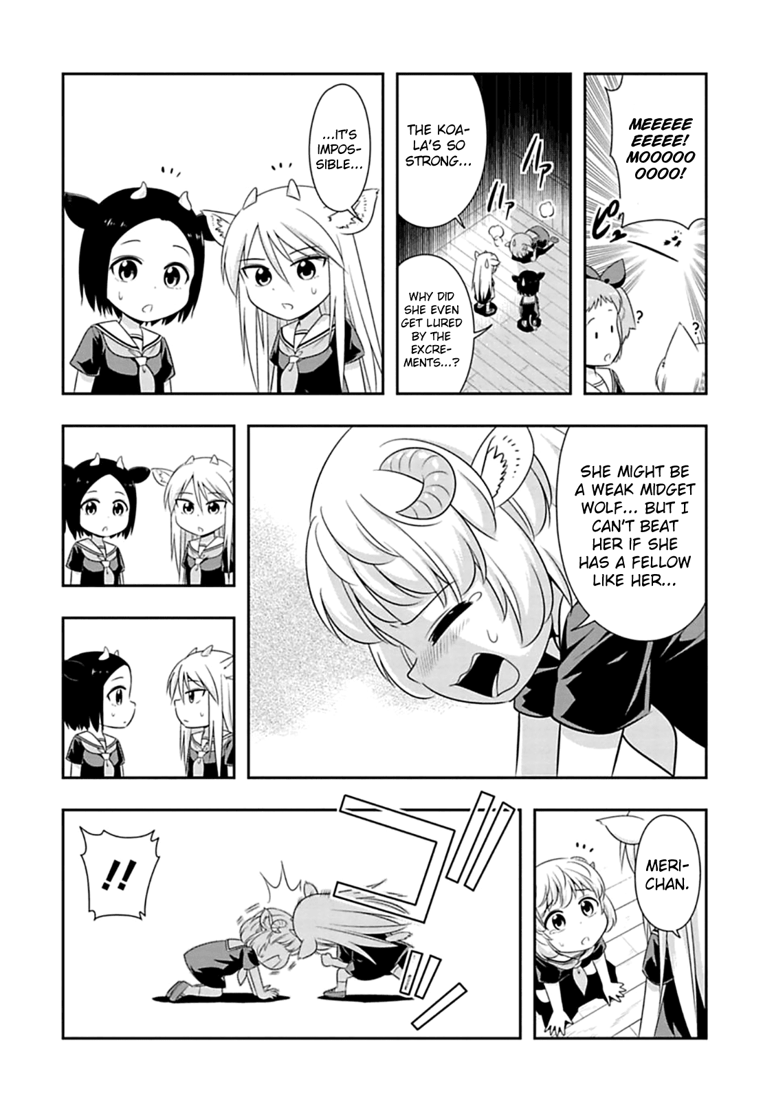 Murenase! Shiiton Gakuen Chapter 58 page 10 - Chapter 58: Little horns!