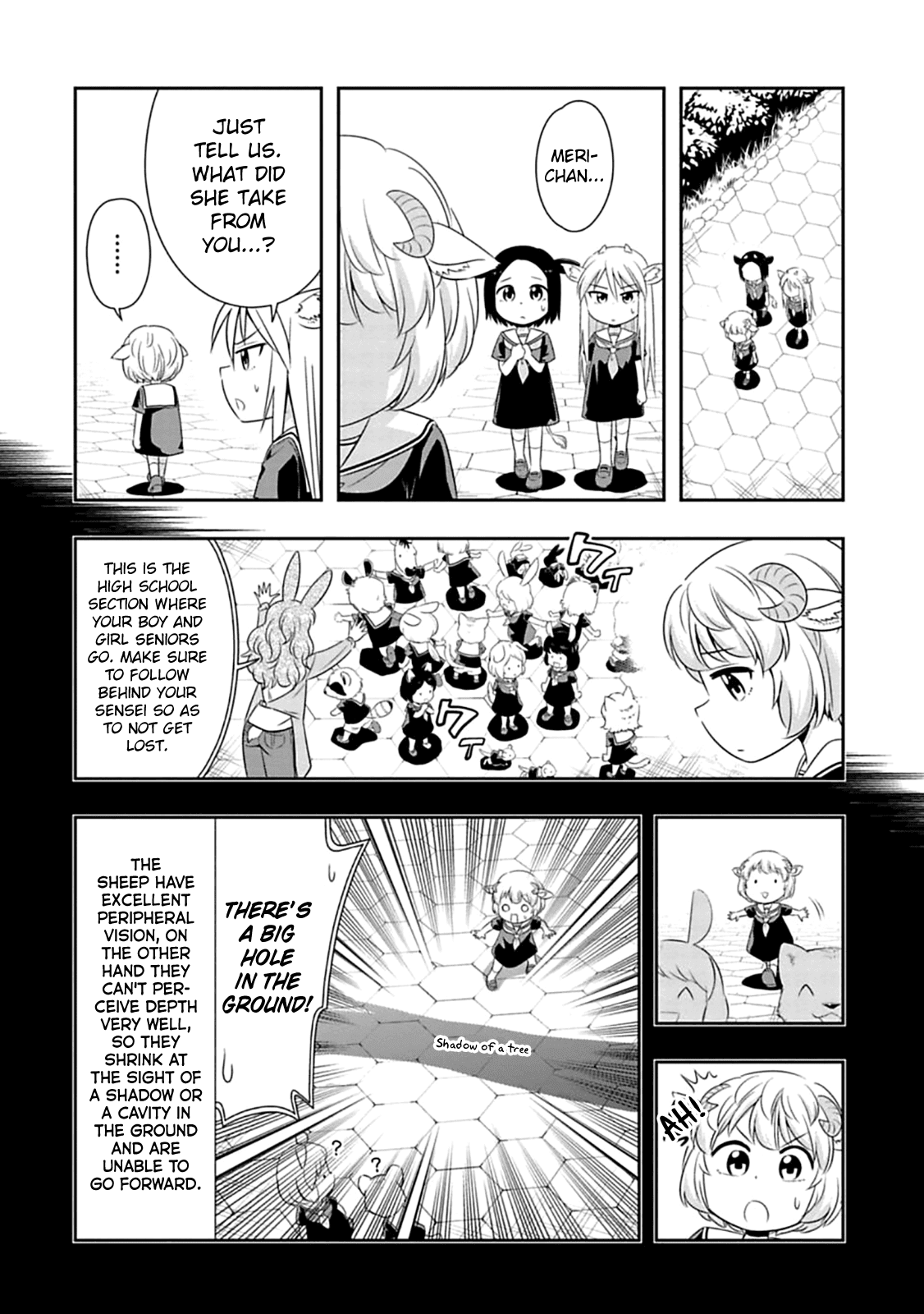 Murenase! Shiiton Gakuen Chapter 58 page 18 - Chapter 58: Little horns!