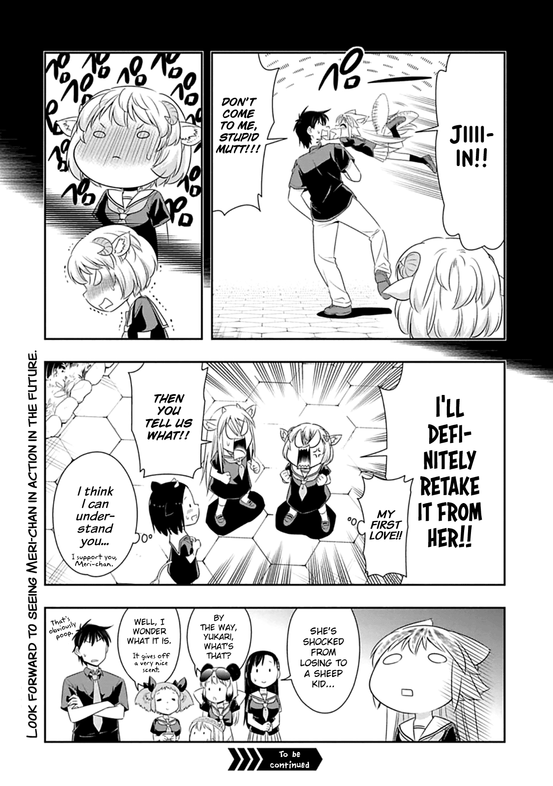 Murenase! Shiiton Gakuen Chapter 58 page 20 - Chapter 58: Little horns!