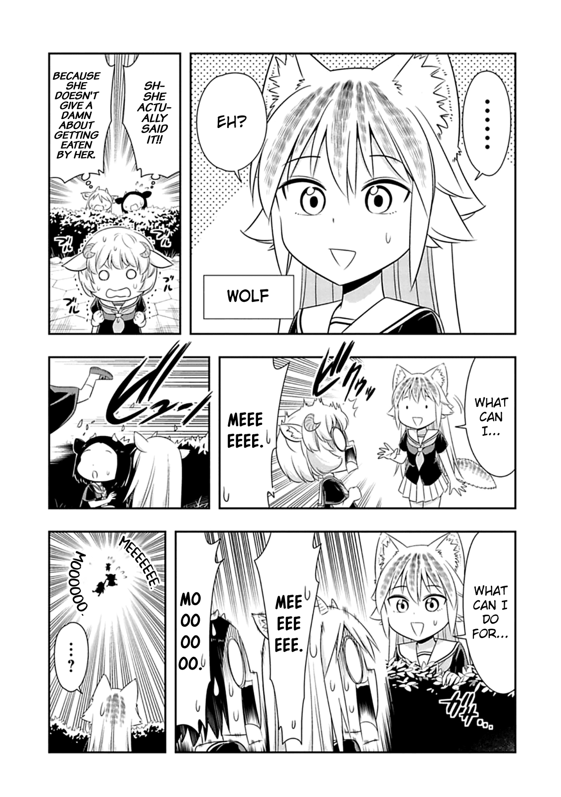 Murenase! Shiiton Gakuen Chapter 58 page 3 - Chapter 58: Little horns!
