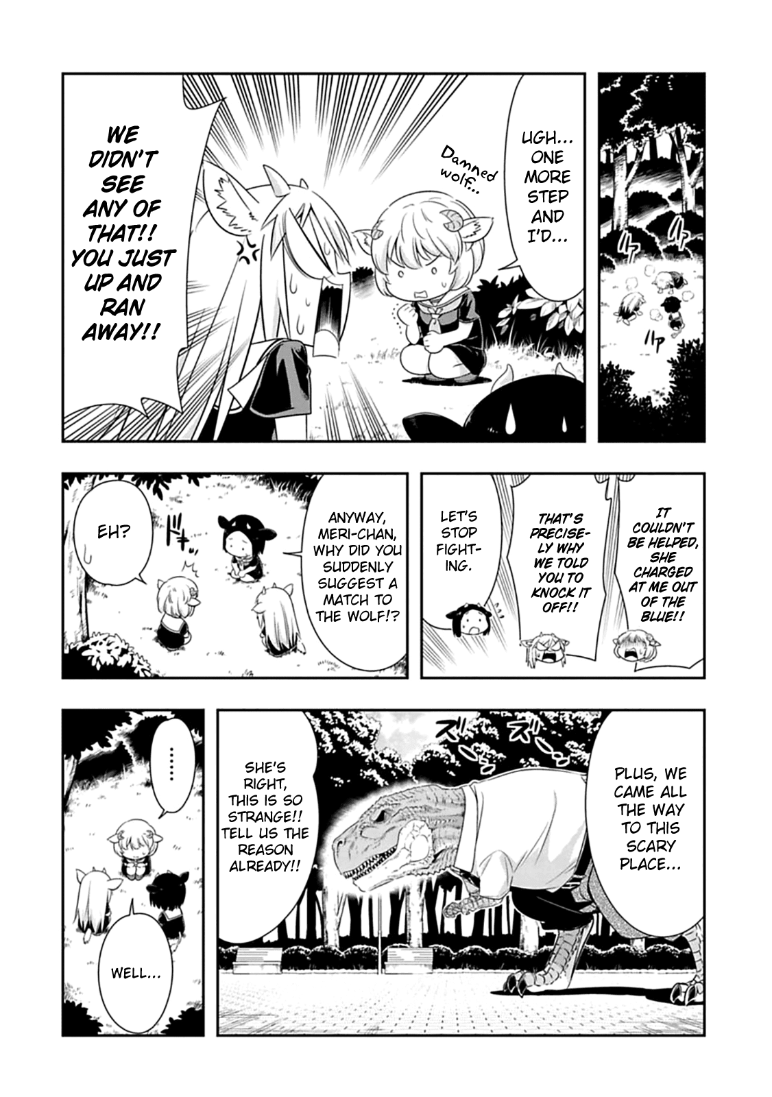 Murenase! Shiiton Gakuen Chapter 58 page 4 - Chapter 58: Little horns!