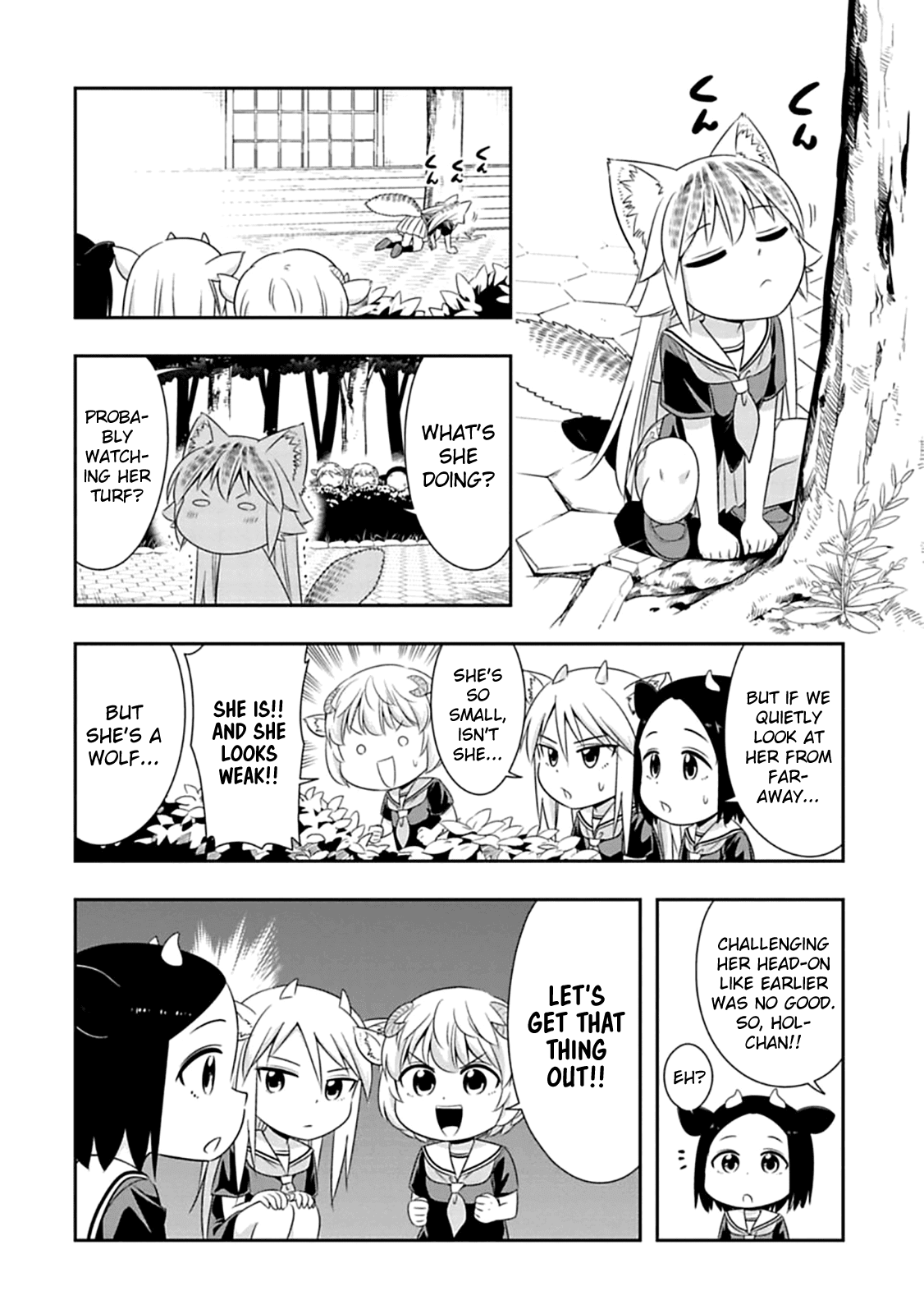 Murenase! Shiiton Gakuen Chapter 58 page 6 - Chapter 58: Little horns!