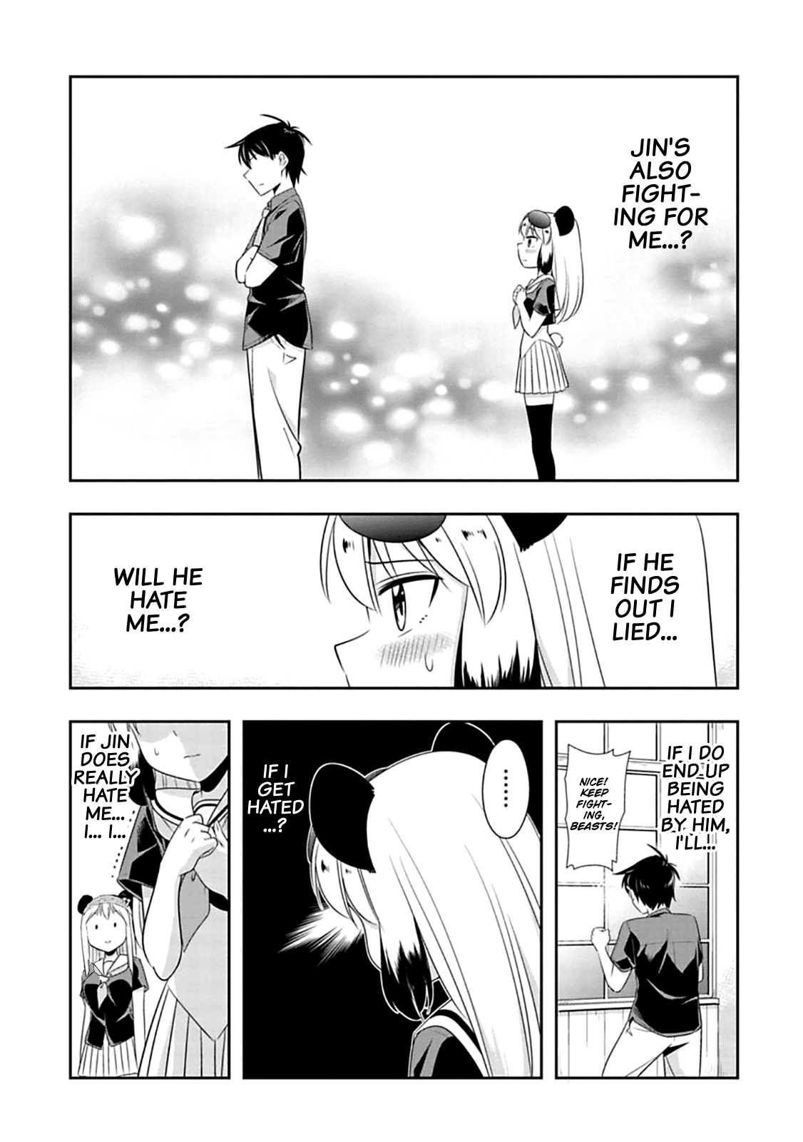 Murenase! Shiiton Gakuen Chapter 59 page 15 - Chapter 59: The panda's marriage interview