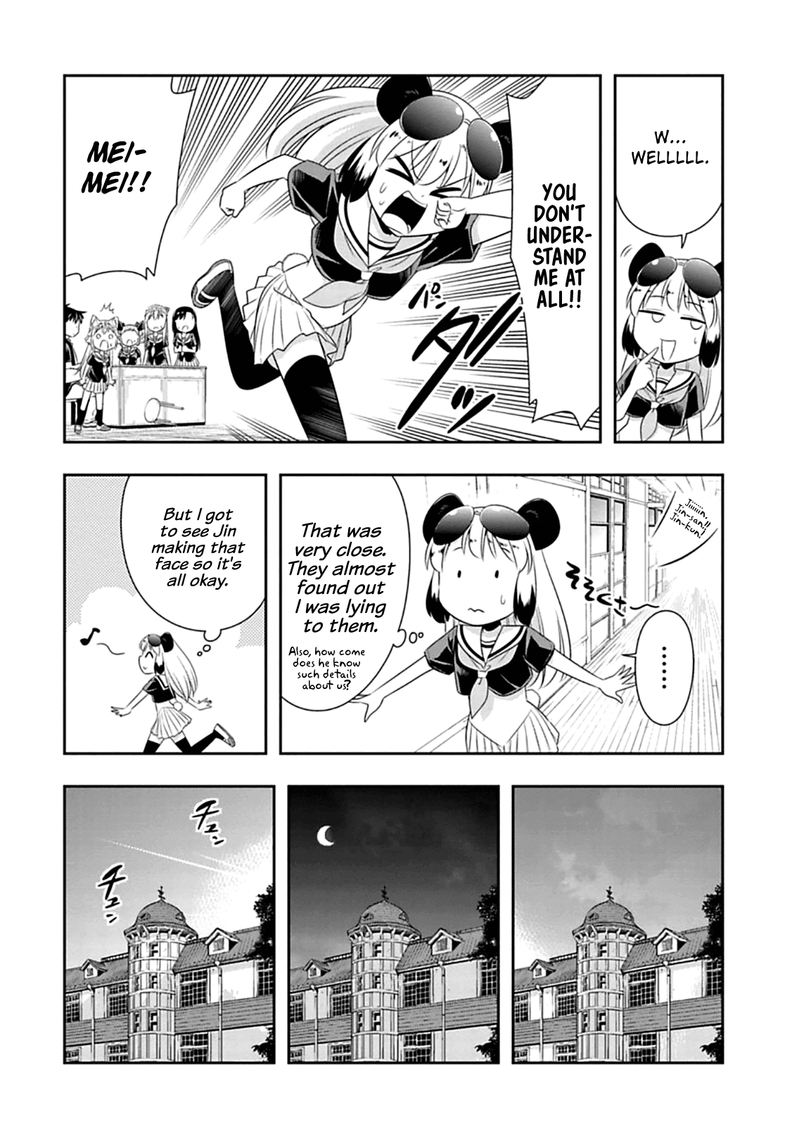 Murenase! Shiiton Gakuen Chapter 59 page 6 - Chapter 59: The panda's marriage interview