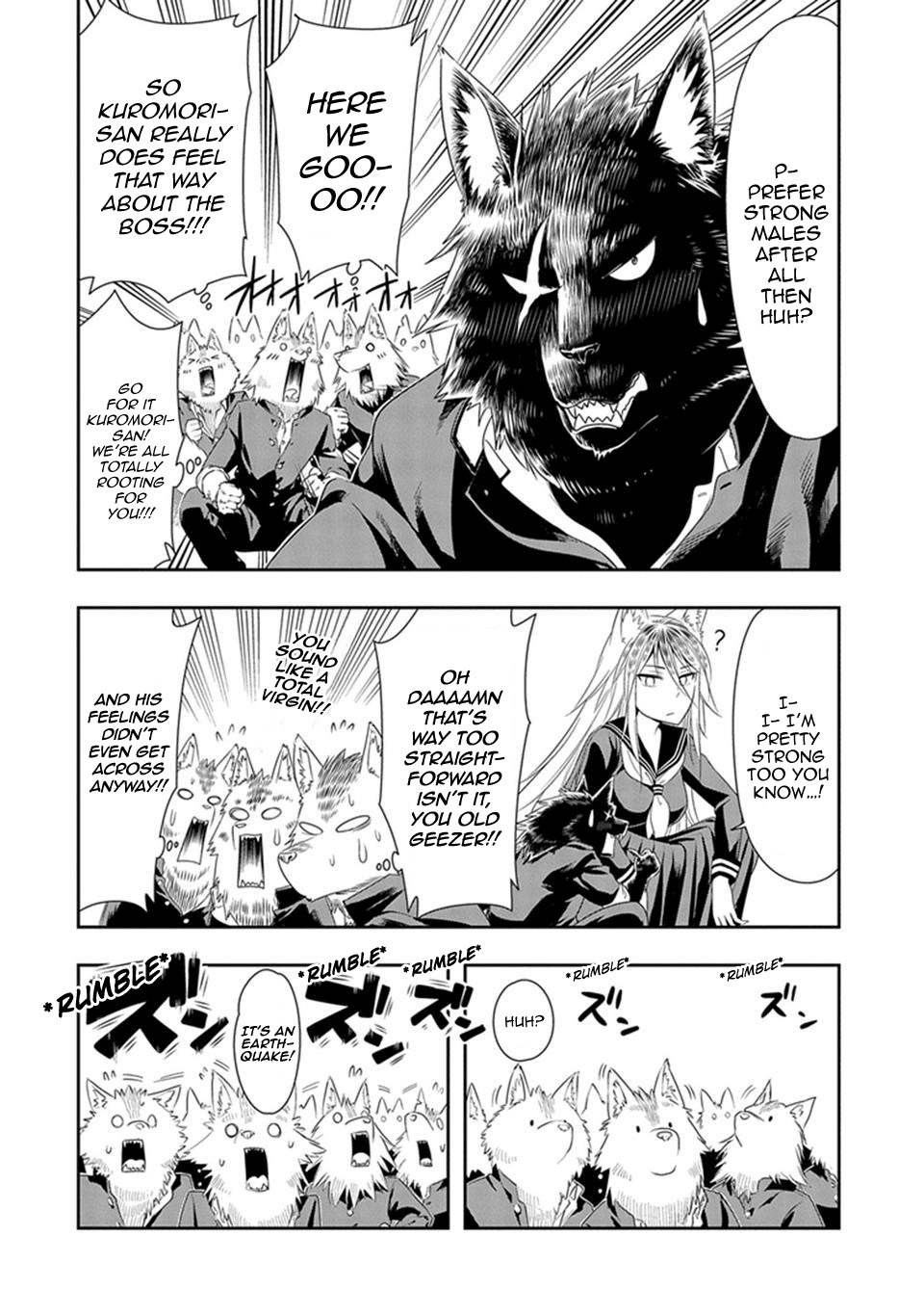 Murenase! Shiiton Gakuen Chapter 6.5 page 2 - Chapter 6.5: Kuromori-san Dies a Noble Death!!
