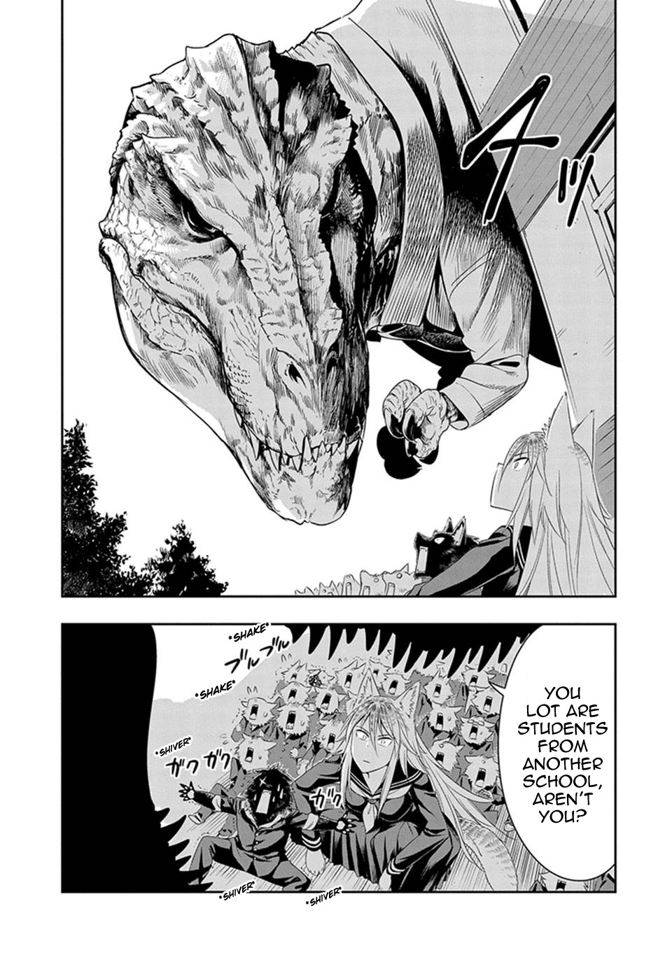Murenase! Shiiton Gakuen Chapter 6.5 page 3 - Chapter 6.5: Kuromori-san Dies a Noble Death!!