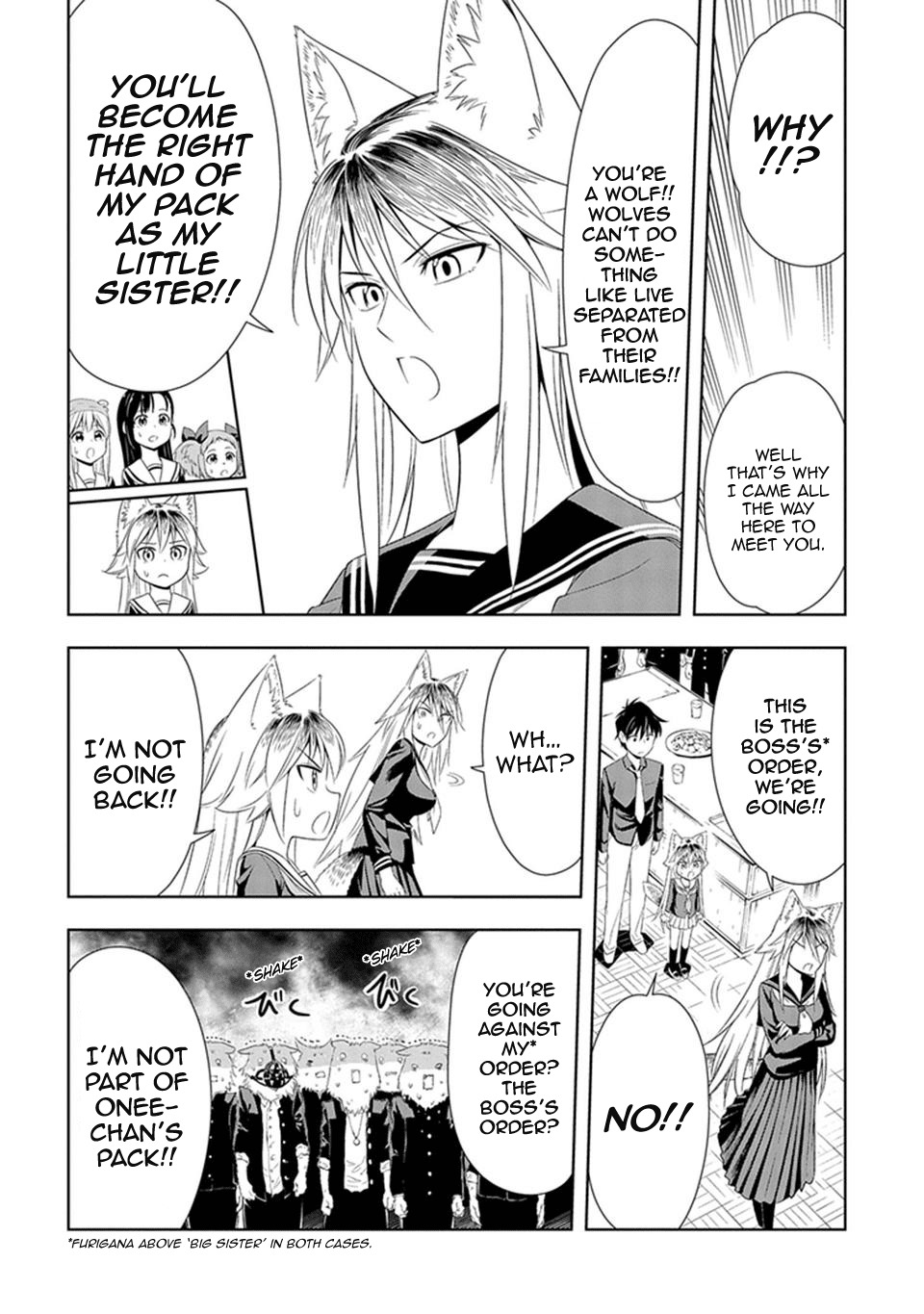 Murenase! Shiiton Gakuen Chapter 6 page 10 - Chapter 6: The Strongest Big Sister in the World, Ferryl!