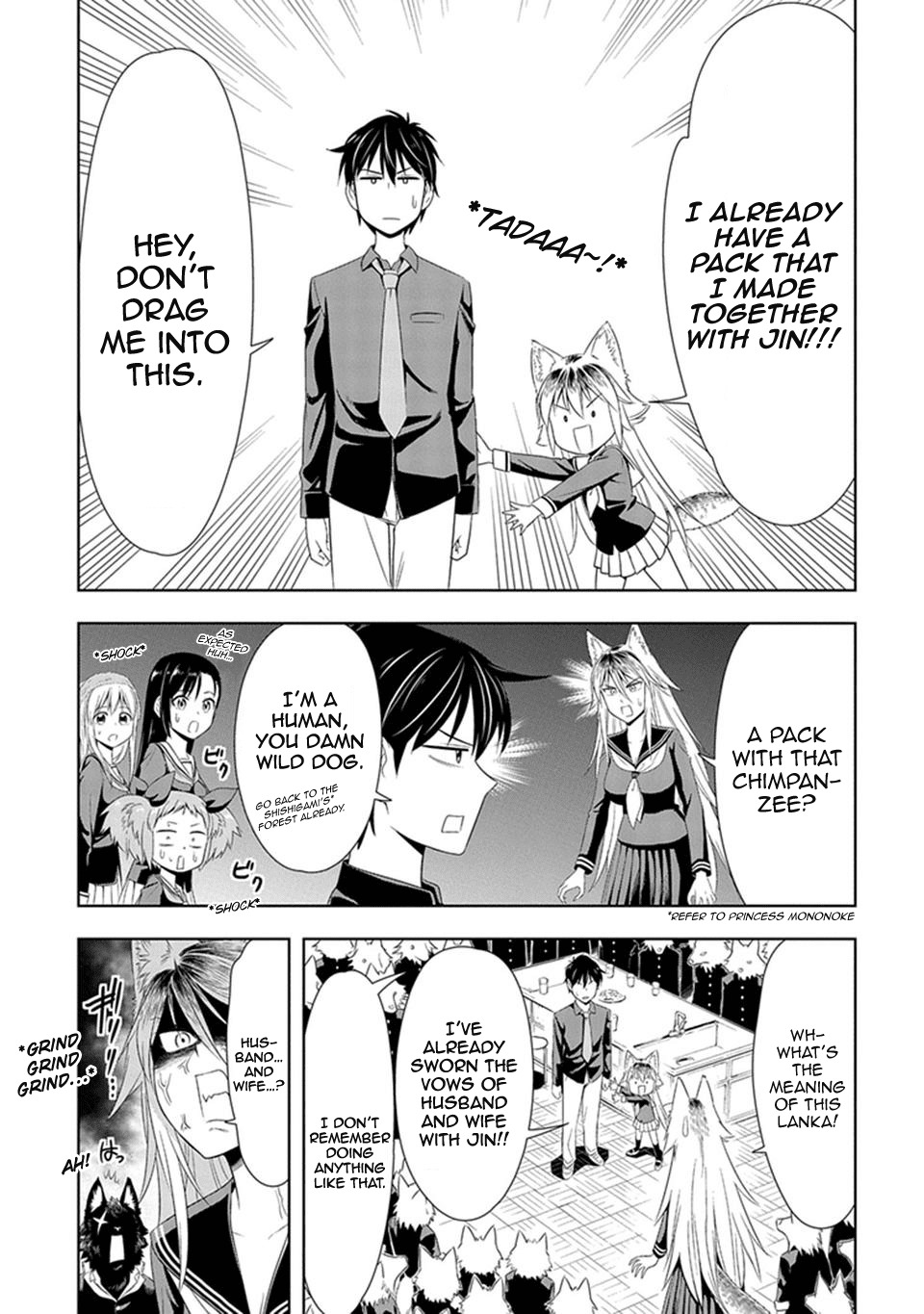 Murenase! Shiiton Gakuen Chapter 6 page 11 - Chapter 6: The Strongest Big Sister in the World, Ferryl!