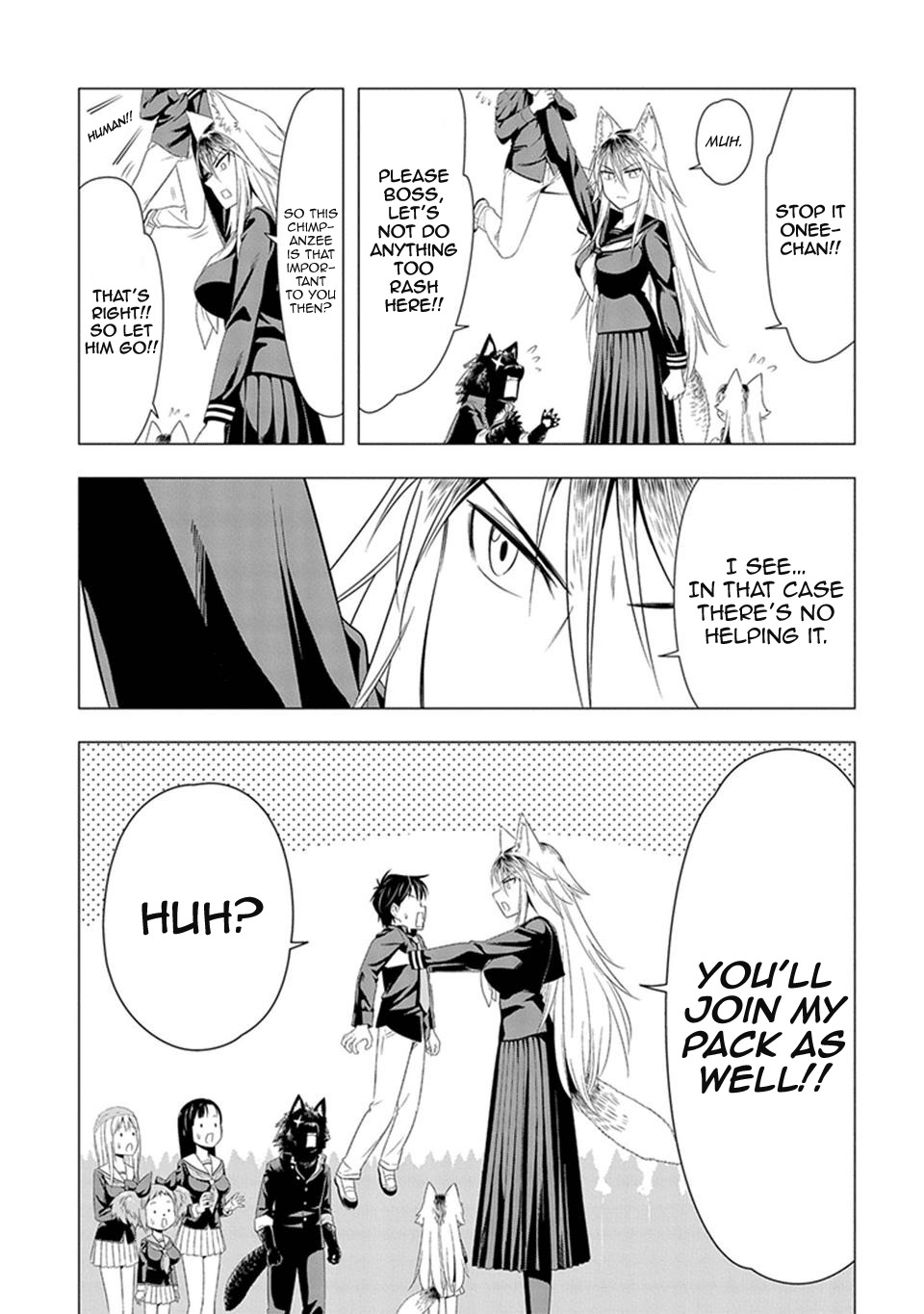 Murenase! Shiiton Gakuen Chapter 6 page 13 - Chapter 6: The Strongest Big Sister in the World, Ferryl!