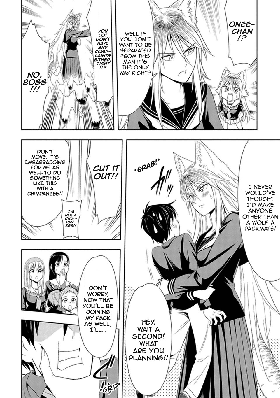 Murenase! Shiiton Gakuen Chapter 6 page 14 - Chapter 6: The Strongest Big Sister in the World, Ferryl!
