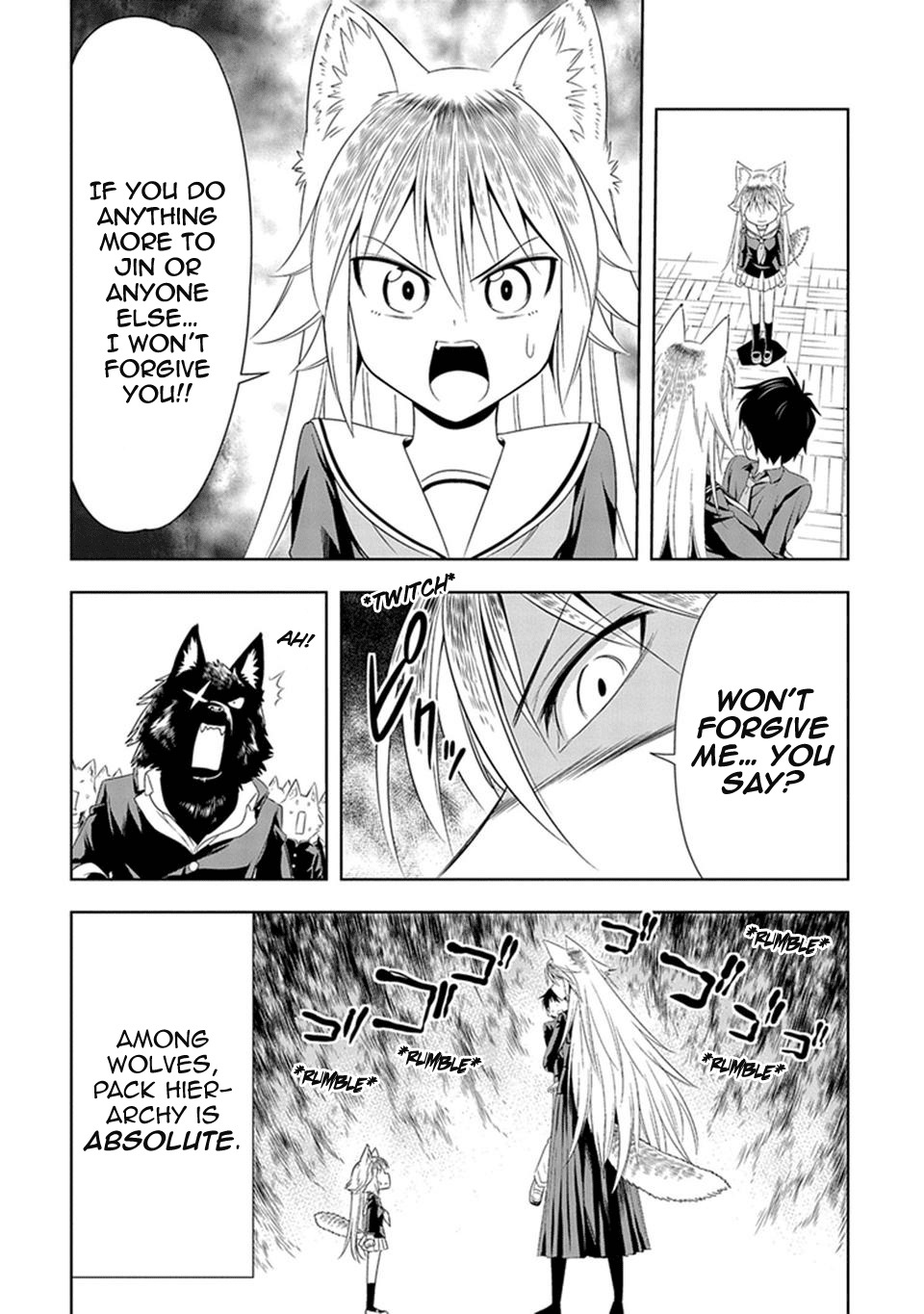 Murenase! Shiiton Gakuen Chapter 6 page 16 - Chapter 6: The Strongest Big Sister in the World, Ferryl!