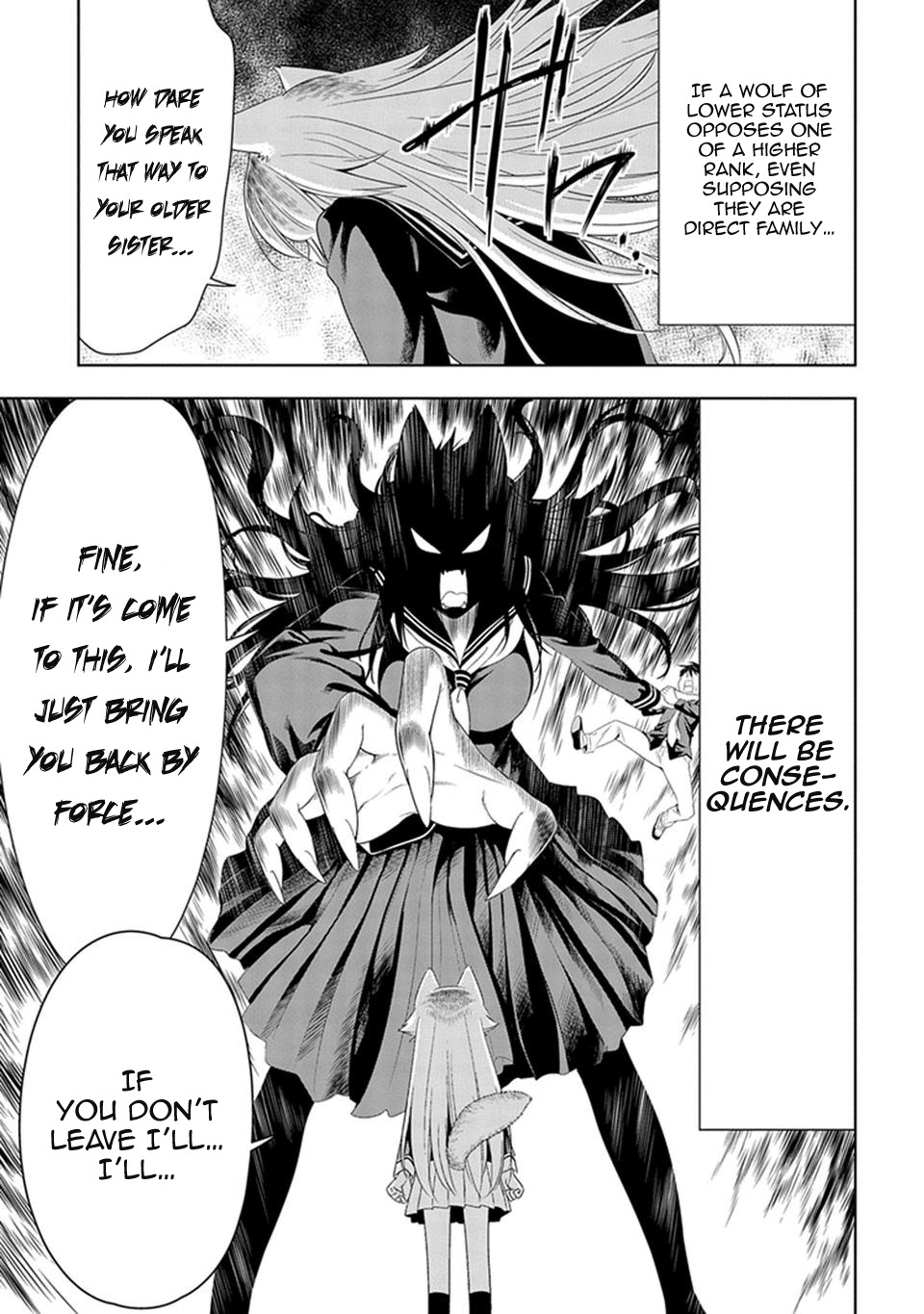 Murenase! Shiiton Gakuen Chapter 6 page 17 - Chapter 6: The Strongest Big Sister in the World, Ferryl!