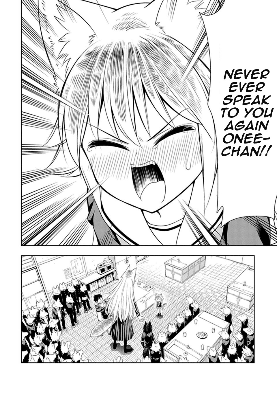 Murenase! Shiiton Gakuen Chapter 6 page 18 - Chapter 6: The Strongest Big Sister in the World, Ferryl!