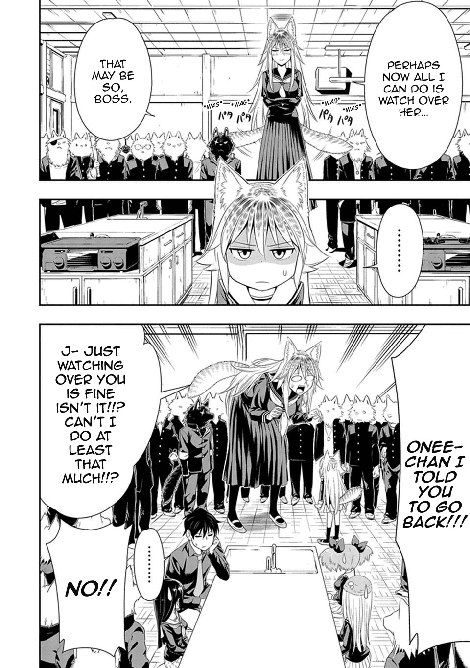 Murenase! Shiiton Gakuen Chapter 6 page 22 - Chapter 6: The Strongest Big Sister in the World, Ferryl!