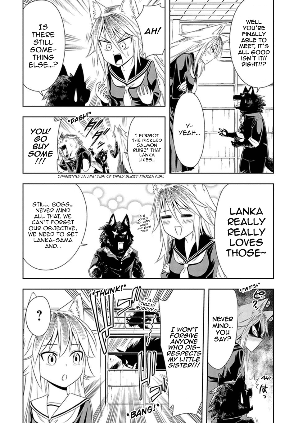 Murenase! Shiiton Gakuen Chapter 6 page 6 - Chapter 6: The Strongest Big Sister in the World, Ferryl!