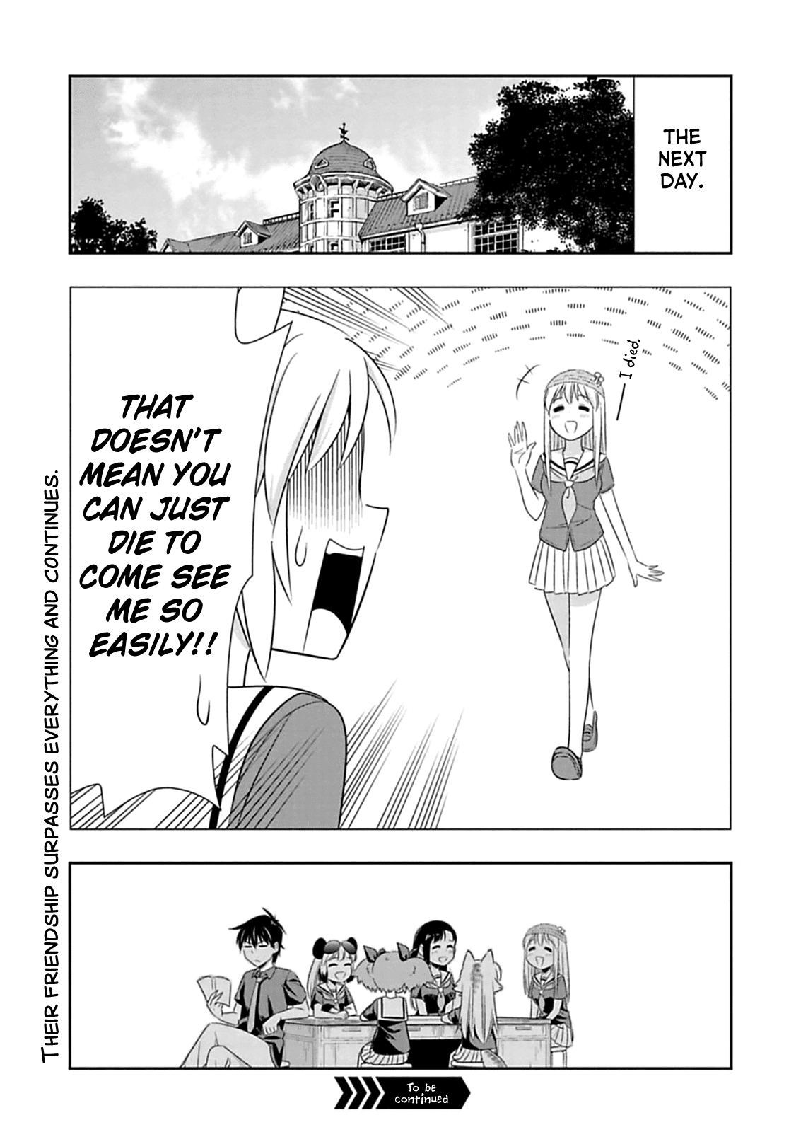 Murenase! Shiiton Gakuen Chapter 60 page 21 - Chapter 60: Friends even in death