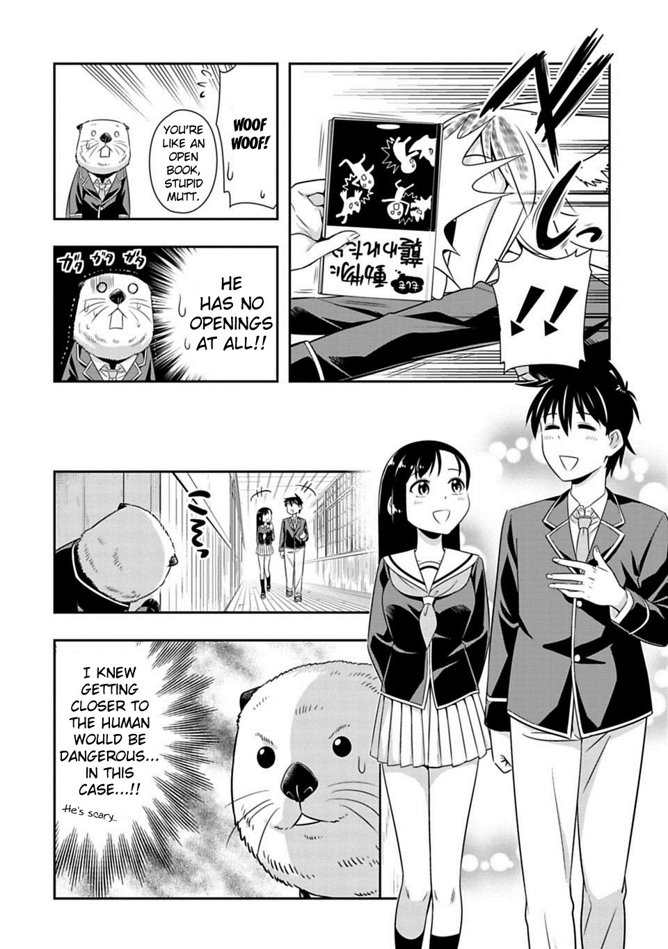 Murenase! Shiiton Gakuen Chapter 61 page 10 - Chapter 61: The Sea Otter That Came on The Land