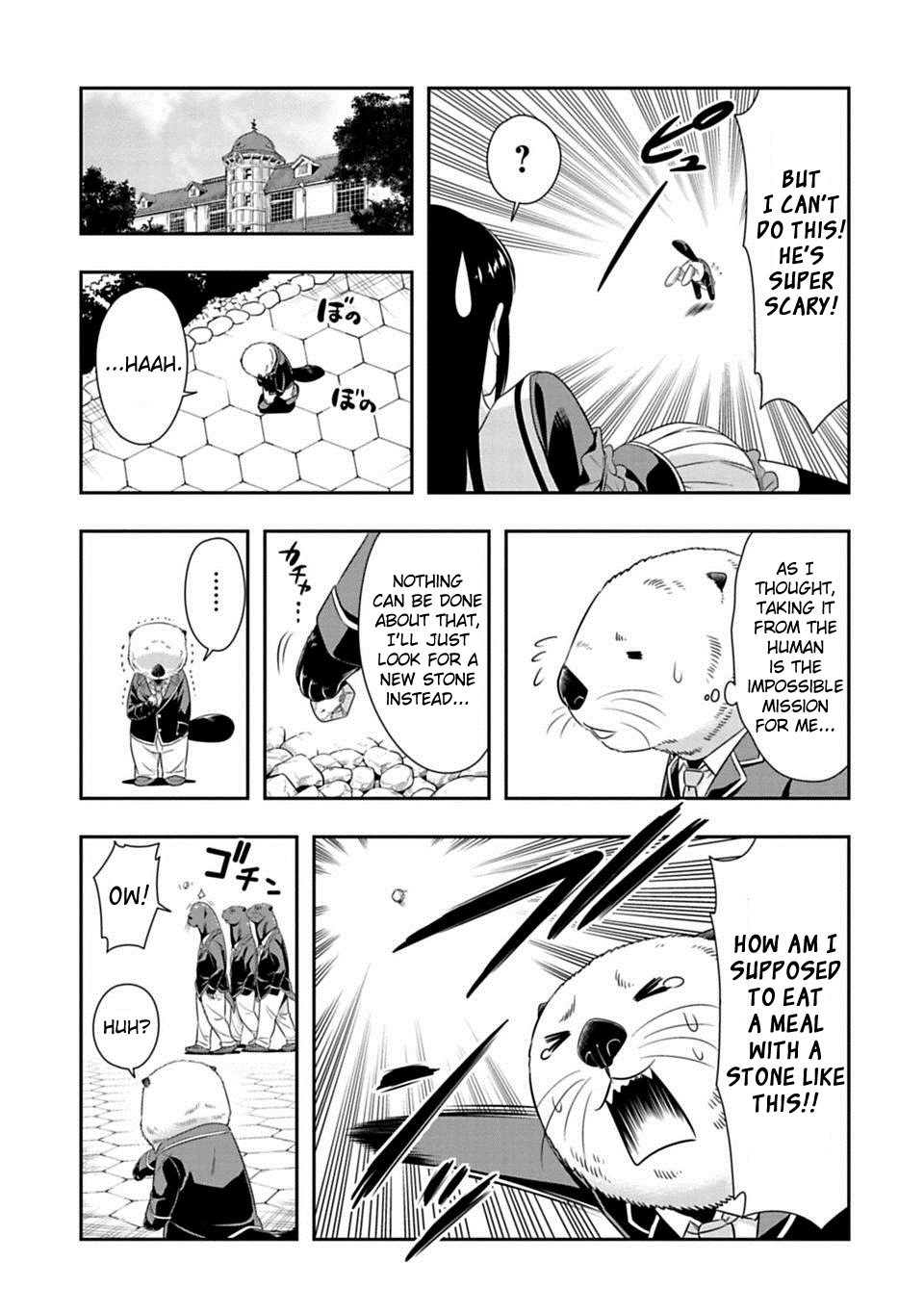 Murenase! Shiiton Gakuen Chapter 61 page 13 - Chapter 61: The Sea Otter That Came on The Land