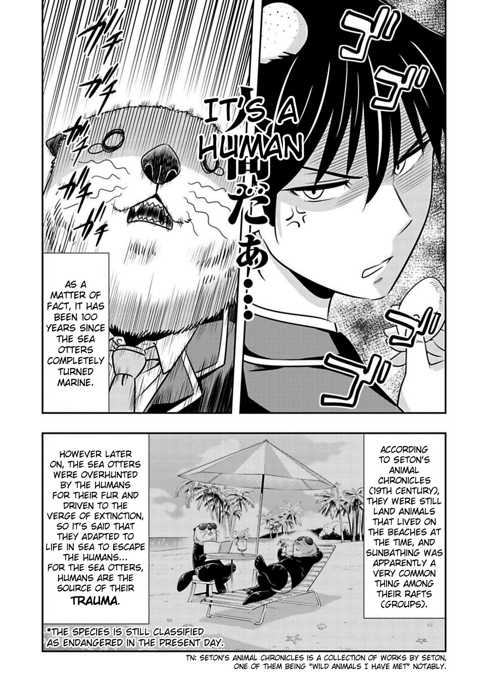 Murenase! Shiiton Gakuen Chapter 61 page 5 - Chapter 61: The Sea Otter That Came on The Land
