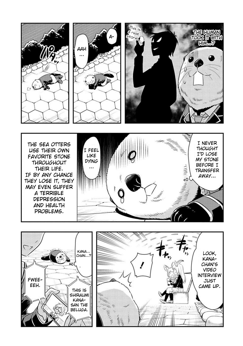 Murenase! Shiiton Gakuen Chapter 61 page 7 - Chapter 61: The Sea Otter That Came on The Land