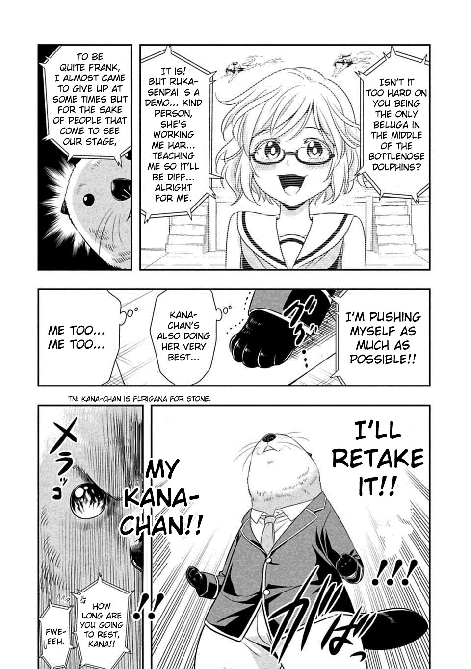 Murenase! Shiiton Gakuen Chapter 61 page 8 - Chapter 61: The Sea Otter That Came on The Land