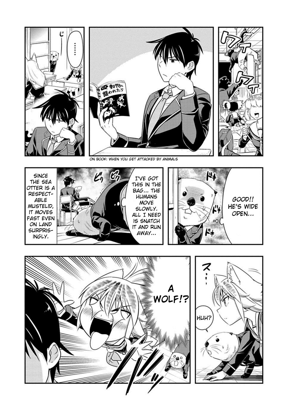 Murenase! Shiiton Gakuen Chapter 61 page 9 - Chapter 61: The Sea Otter That Came on The Land