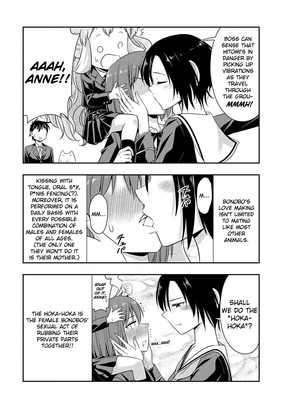 Murenase! Shiiton Gakuen Chapter 62 page 12 - Chapter 62: Let's do the hoka-hoka!
