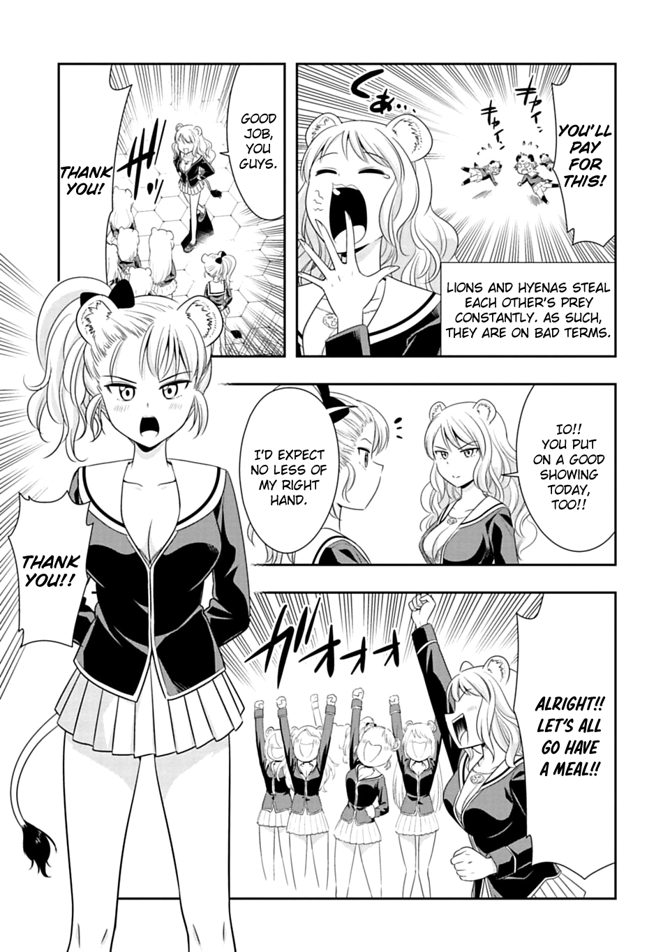 Murenase! Shiiton Gakuen Chapter 63 page 3 - Chapter 63: The Daily Lives of the Kings
