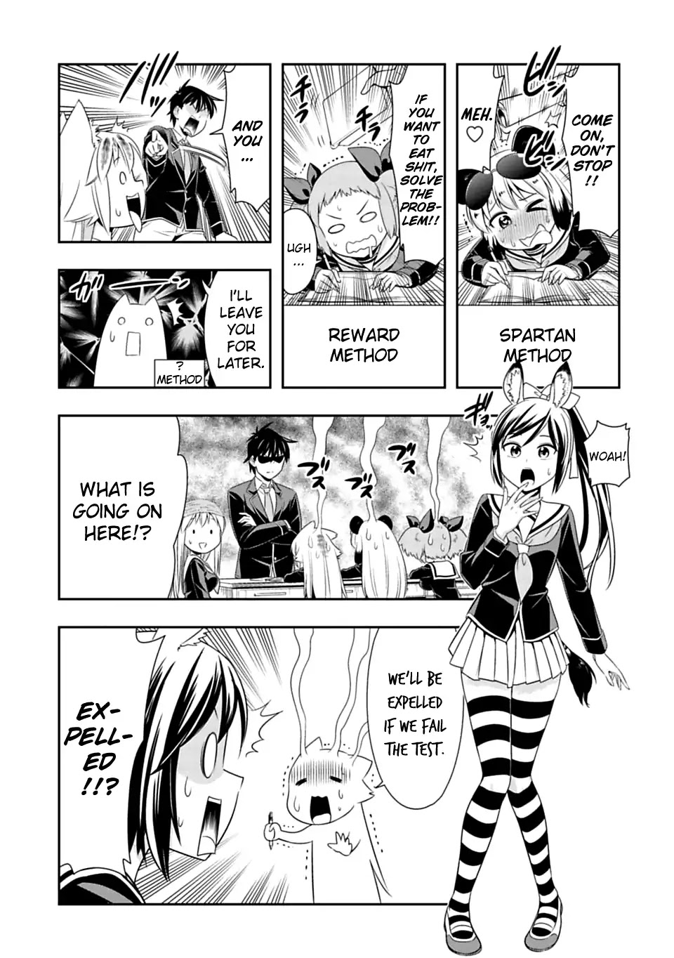 Murenase! Shiiton Gakuen Chapter 64 page 11 - Chapter 64: Everyone's Expelled!?