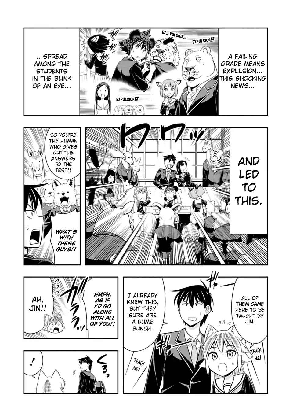 Murenase! Shiiton Gakuen Chapter 64 page 12 - Chapter 64: Everyone's Expelled!?