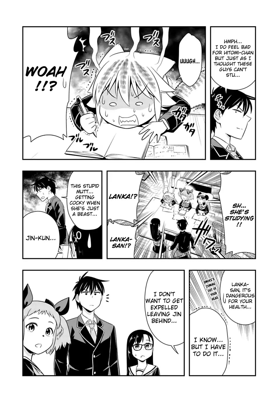 Murenase! Shiiton Gakuen Chapter 64 page 8 - Chapter 64: Everyone's Expelled!?
