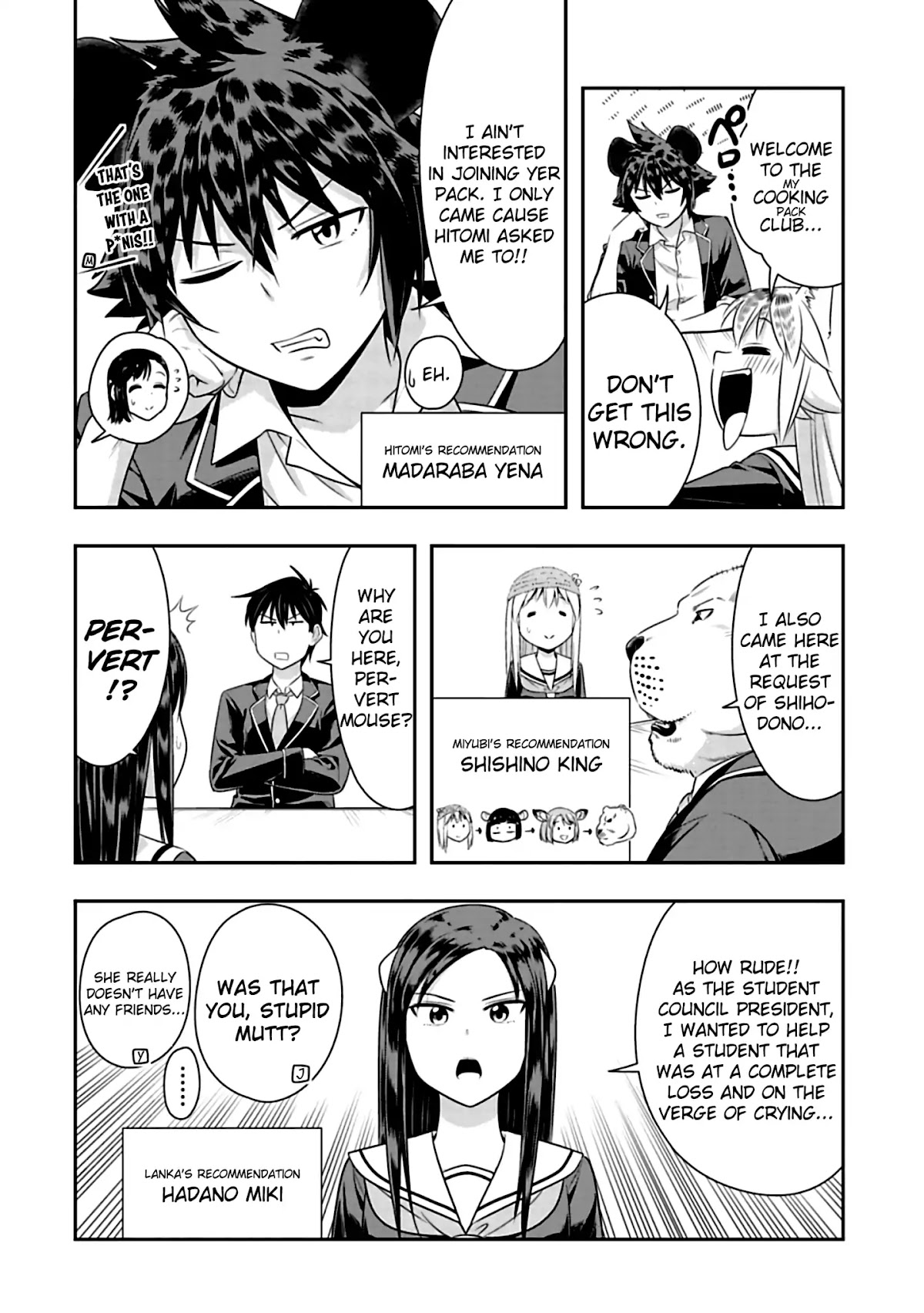 Murenase! Shiiton Gakuen Chapter 66 page 7 - Chapter 66: Grand Plan to Get New Members in!!