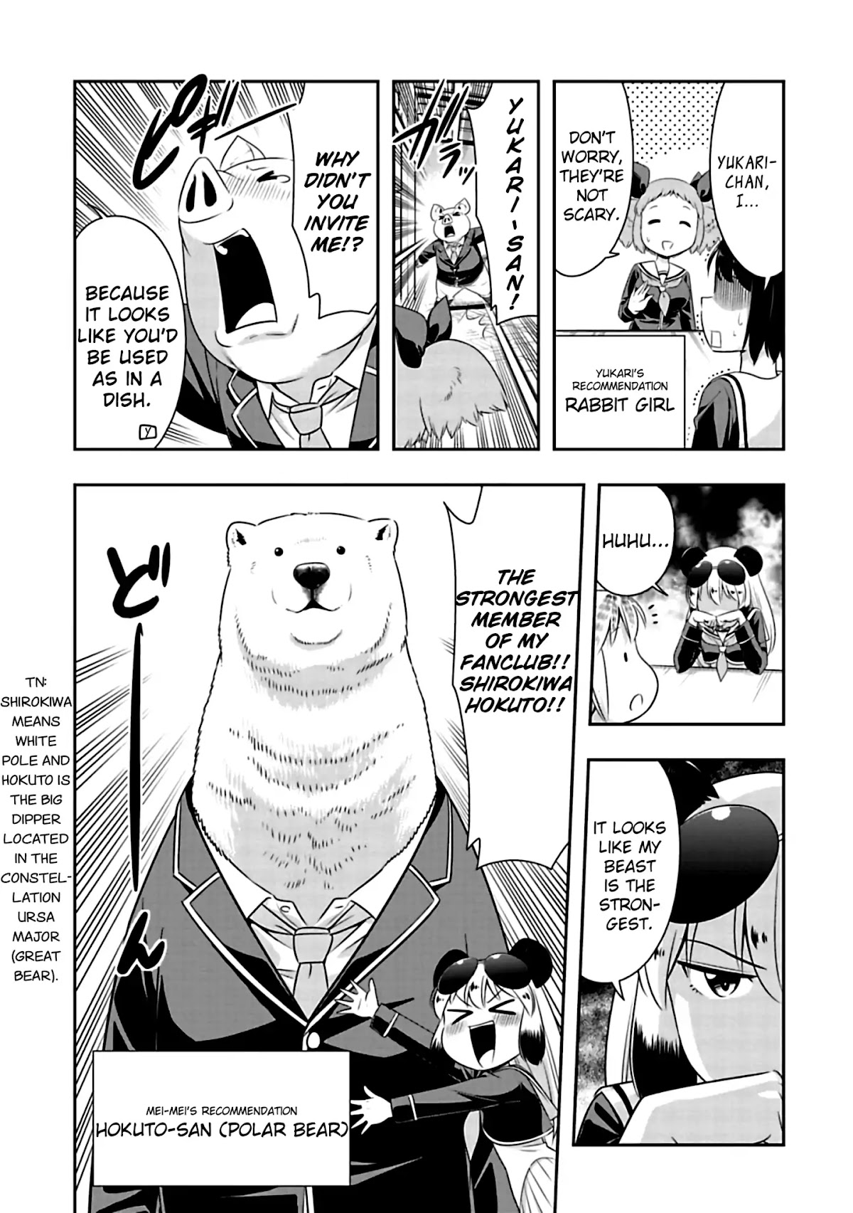 Murenase! Shiiton Gakuen Chapter 66 page 8 - Chapter 66: Grand Plan to Get New Members in!!