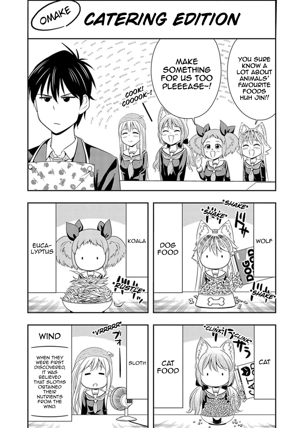 Murenase! Shiiton Gakuen Chapter 7.5 page 1 - Chapter 7.5: Catering Edition