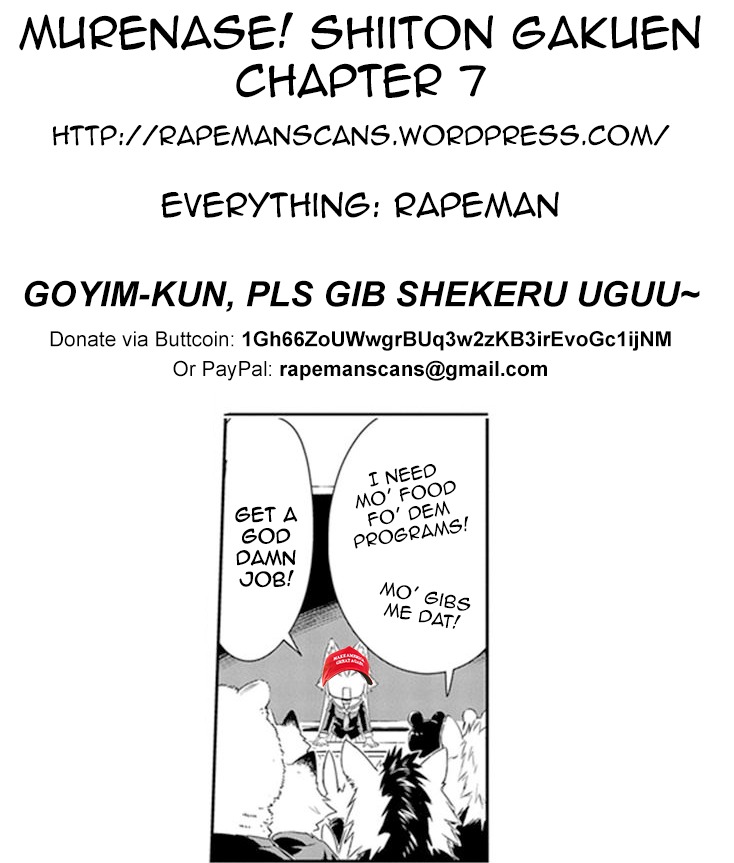 Murenase! Shiiton Gakuen Chapter 7 page 25 - Chapter 7: Lanka's Ambition!