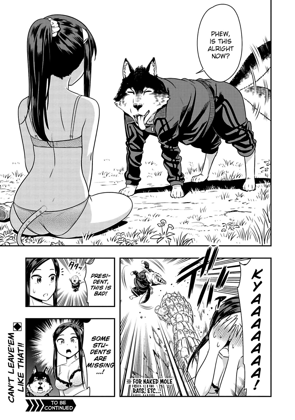 Murenase! Shiiton Gakuen Chapter 70.5 page 3 - Chapter 70.5: Nice Escort